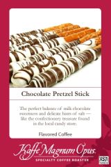 Chocolate Pretzel Stick Decaf Flavored Coffee